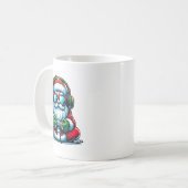 Mug Joueur de Noël Jeu Vidéo Garçons Père Noël Noël (Devant gauche)