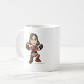 Mug Joueur de personnel de station spatiale de Snarkie (Devant gauche)