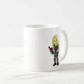 Mug Joueur de personnel d'île de Socktastic Roo (Devant droit)