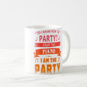 Mug Joueur de piano (Devant droit)