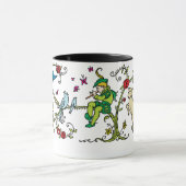 Mug Joueur de pipeau pie vintage (Centre)