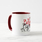 Mug joueur de poker (Devant gauche)