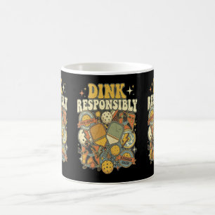 Mug Joueur de raquette de Pickleball Dink de manière r