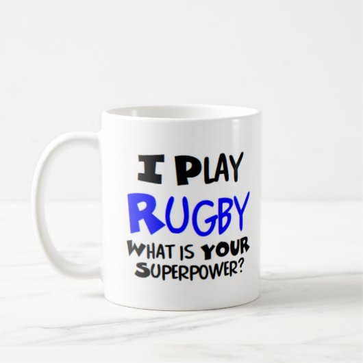 Mug joueur de rugby (Gauche)