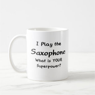 Mug joueur de saxophone