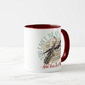 Mug Joueur de saxophone drôle (Devant droit)