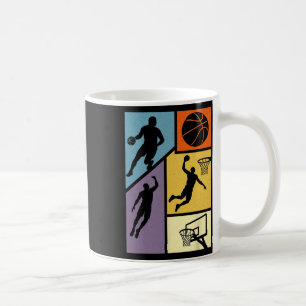 Mug Joueur de Sketll Hoop Life Joueur de sport vintage