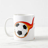 Mug Joueur de soccer (Gauche)
