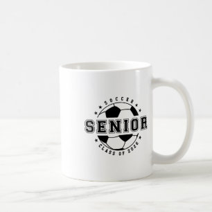 Mug Joueur de soccer année senior Cl de 2026 diplômé