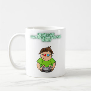 Mug Joueur De Son Partenaire J'Aime Mon Joueur