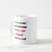 Mug joueur de tabletop, génial (Devant gauche)