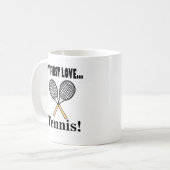 Mug Joueur de tennis (Devant gauche)