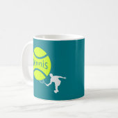 Mug Joueur de tennis (Devant gauche)