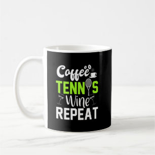 Mug Joueur De Tennis Coach Café Vin