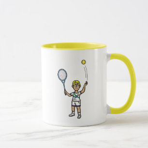 Mug Joueur de tennis de Blonde