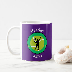 Mug - Joueur de tennis - Personnalisé - Ajouter un