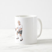 Mug Joueur de tennis supérieur (Devant droit)