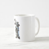 Mug Joueur de trompette (Devant droit)