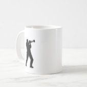 Mug Joueur de trompettes (Devant gauche)