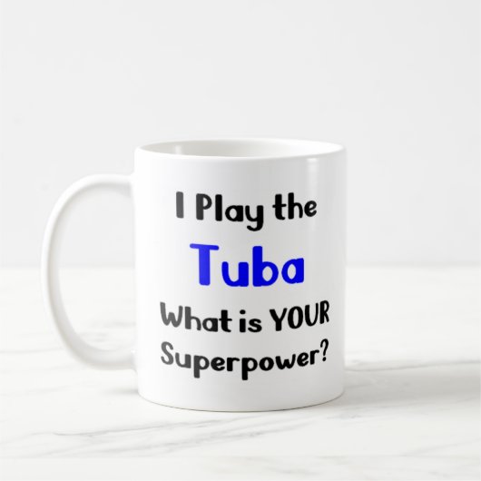 Mug joueur de tuba (Gauche)