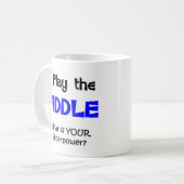 Mug joueur de violon (Devant gauche)