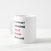 Mug joueur de violoncelle, génial (Devant gauche)