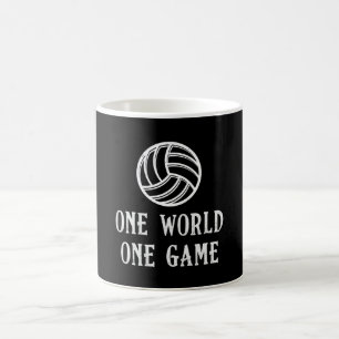 Mug Joueur de volley-ball One World One Game