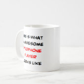 Mug joueur de xylophone, génial (Devant gauche)