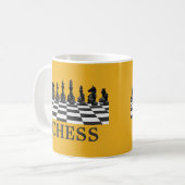 Mug Joueur D'Échecs, Amoureux Du Jeu D'Échecs (Devant gauche)