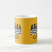 Mug Joueur D'Échecs, Amoureux Du Jeu D'Échecs (Centre)