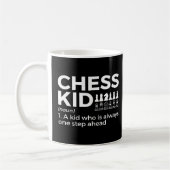 Mug Joueur d'échecs définition enfant (Gauche)