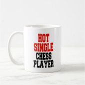 Mug Joueur d'échecs unique chaud (Gauche)