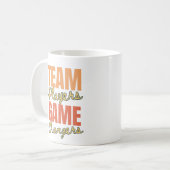 Mug Joueur d'équipe Citation Inspirationnelle Cadeau d (Devant gauche)