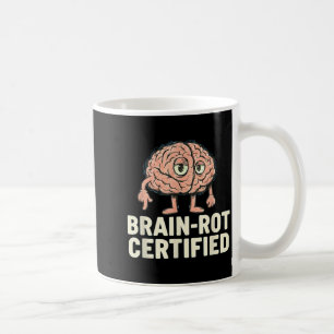 Mug Joueur drôle certifié Brain-rot Mème Gif hilarant