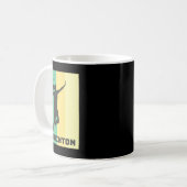 Mug Joueur du badminton (Devant gauche)