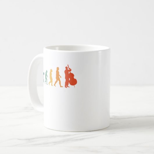 Mug Joueur du Violoncelle Evolution (Devant gauche)