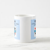 Mug joueur en double de jeu de pont (Centre)