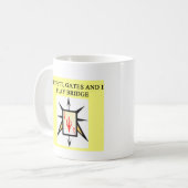 Mug joueur en double de jeu de pont (Devant gauche)
