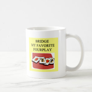Mug joueur en double de jeu de pont