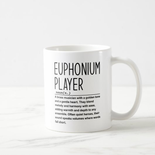 Mug Joueur euphonique (Droite)