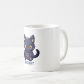 Mug Joueur félin (Devant droit)