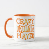 Mug Joueur fou Ukulele (Gauche)