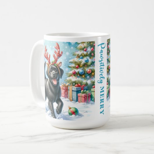 Mug Joueur Labrador Retriever Chien Chien Chien Chien  (Devant gauche)