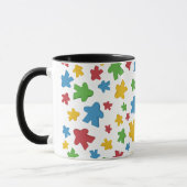 Mug Joueur Meeple multicolore (Gauche)