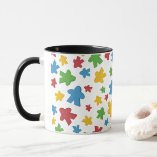 Mug Joueur Meeple multicolore