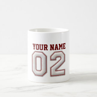Mug Joueur numéro 2 - points frais de base-ball