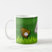 Mug Joueur numéro 49 - points frais de base-ball (Gauche)
