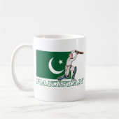 Mug Joueur pakistanais de cricket (Gauche)