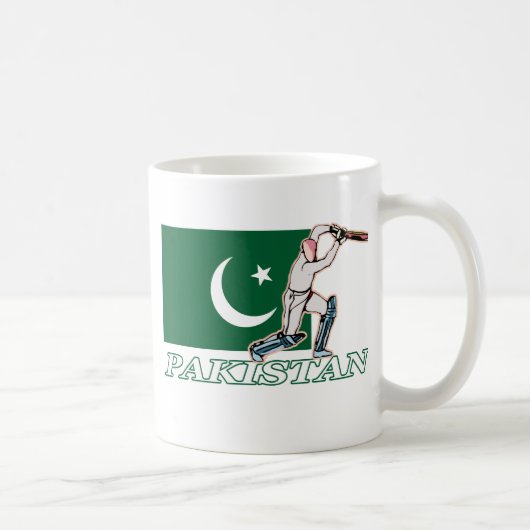 Mug Joueur pakistanais de cricket (Droite)