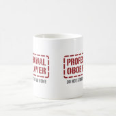 Mug Joueur professionnel de hautbois (Centre)